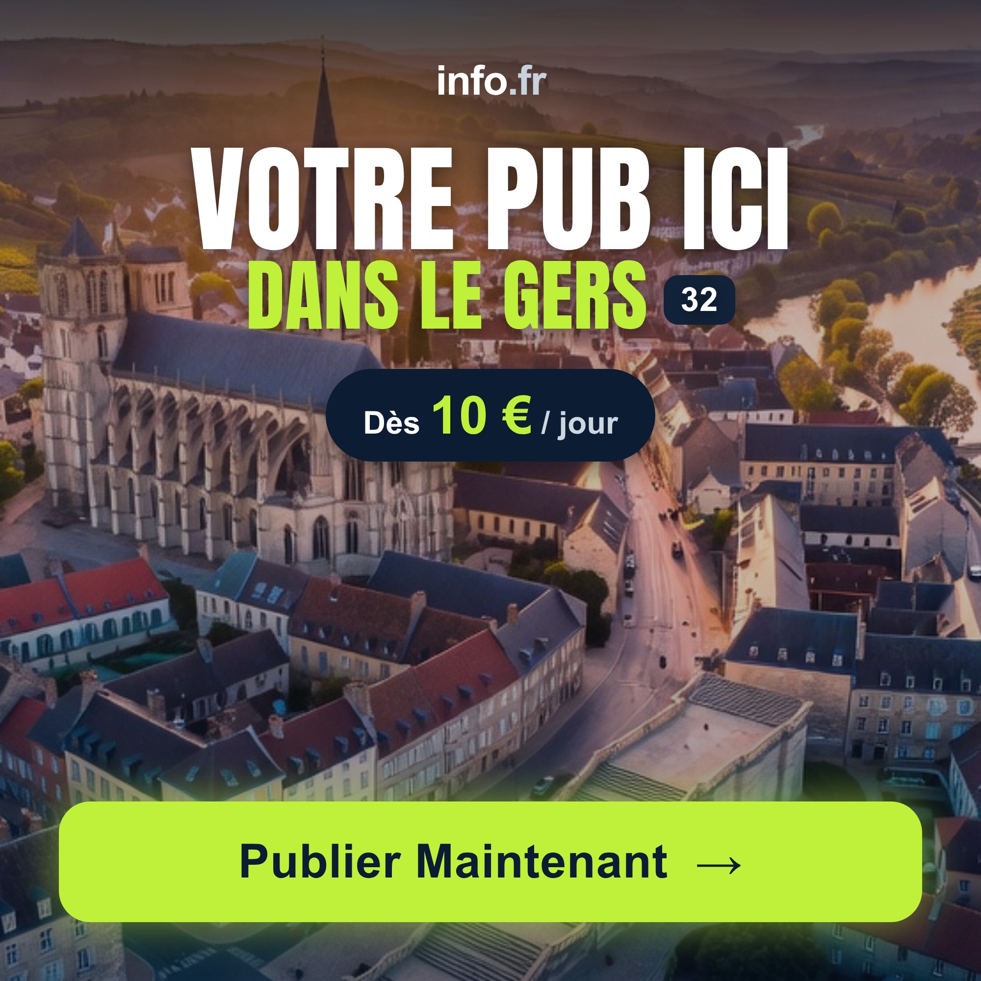 Diffusez votre publicité sur info.fr
