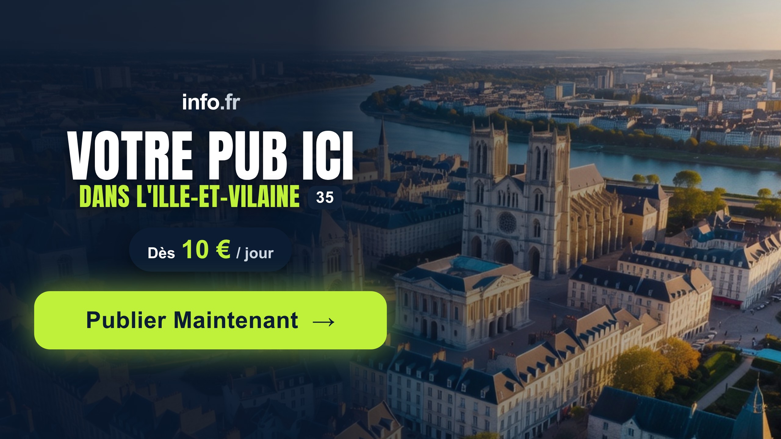 Diffusez votre publicité sur info.fr