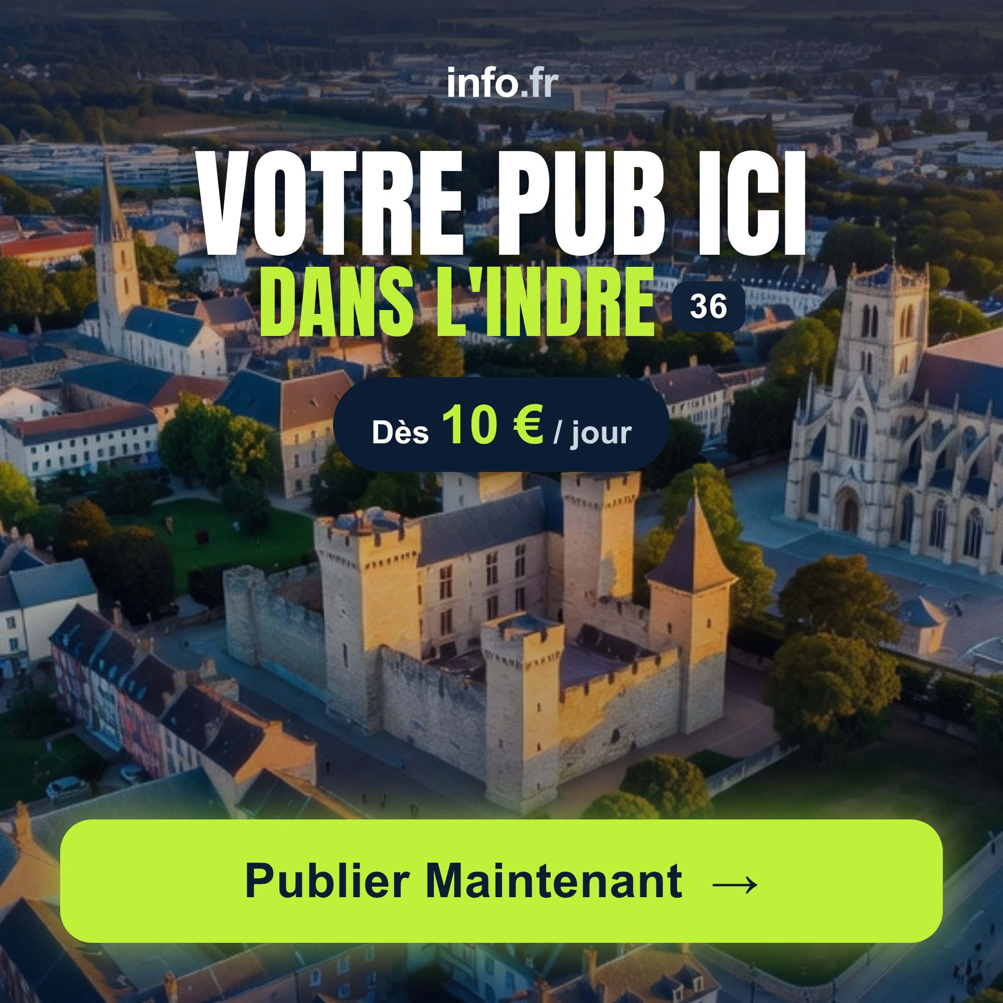 Diffusez votre publicité sur info.fr