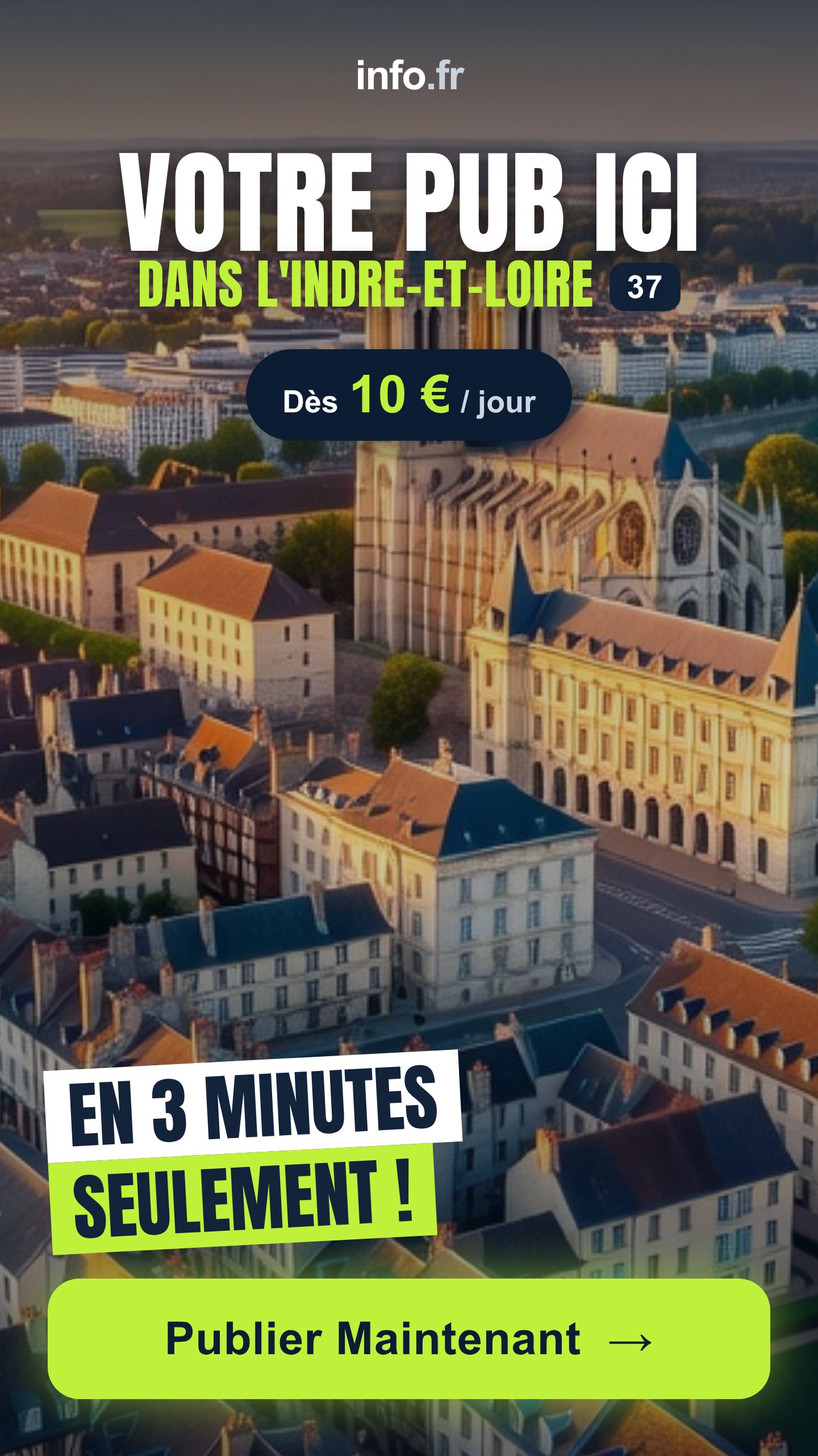 Diffusez votre publicité sur info.fr
