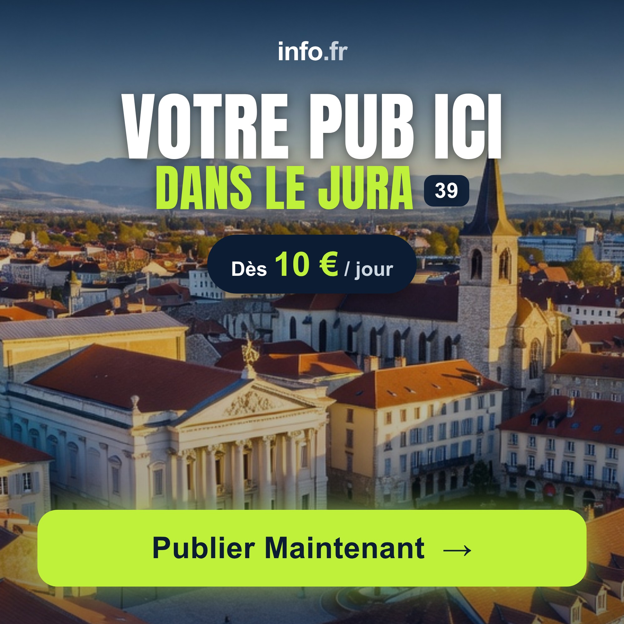 Diffusez votre publicité sur info.fr