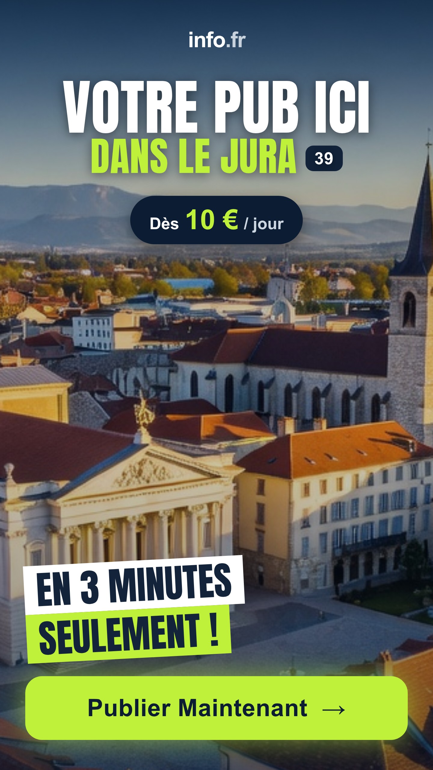 Diffusez votre publicité sur info.fr