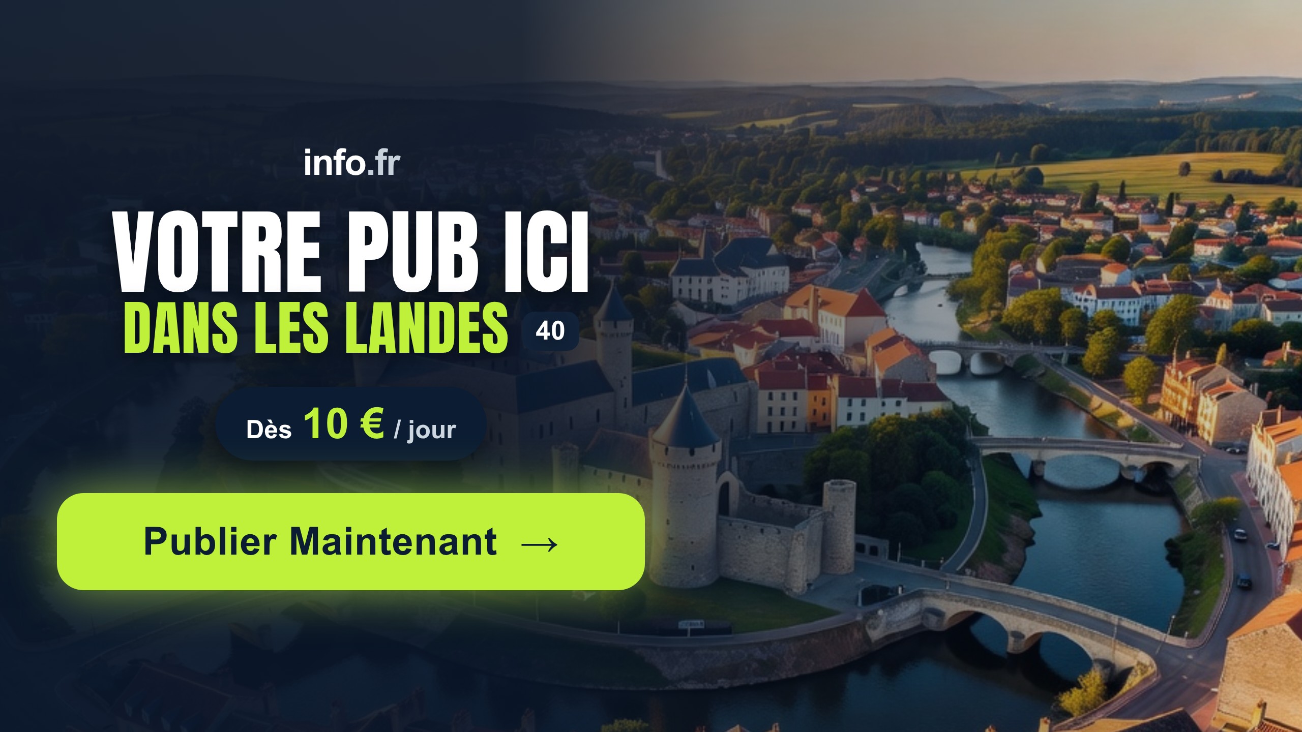 Diffusez votre publicité sur info.fr