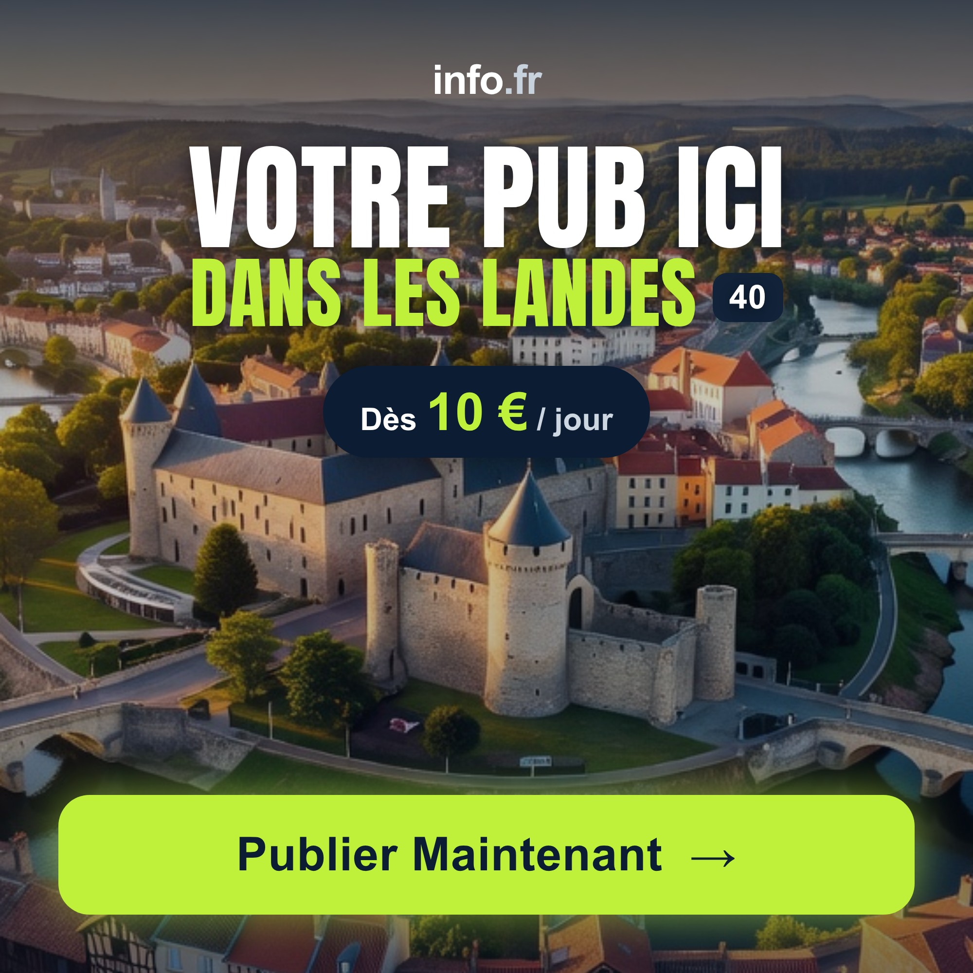 Diffusez votre publicité sur info.fr