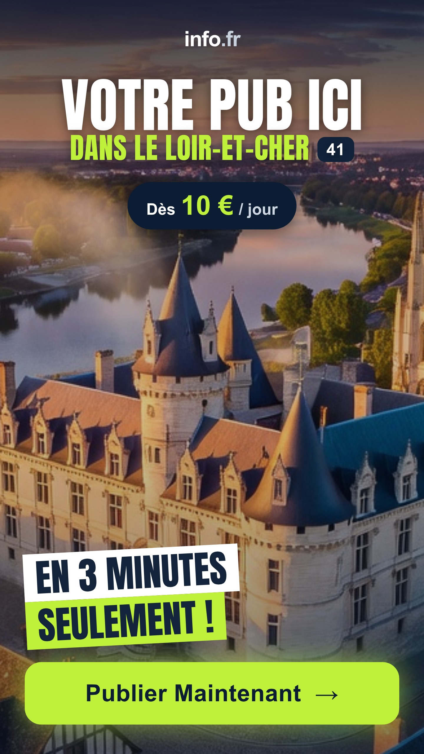 Diffusez votre publicité sur info.fr