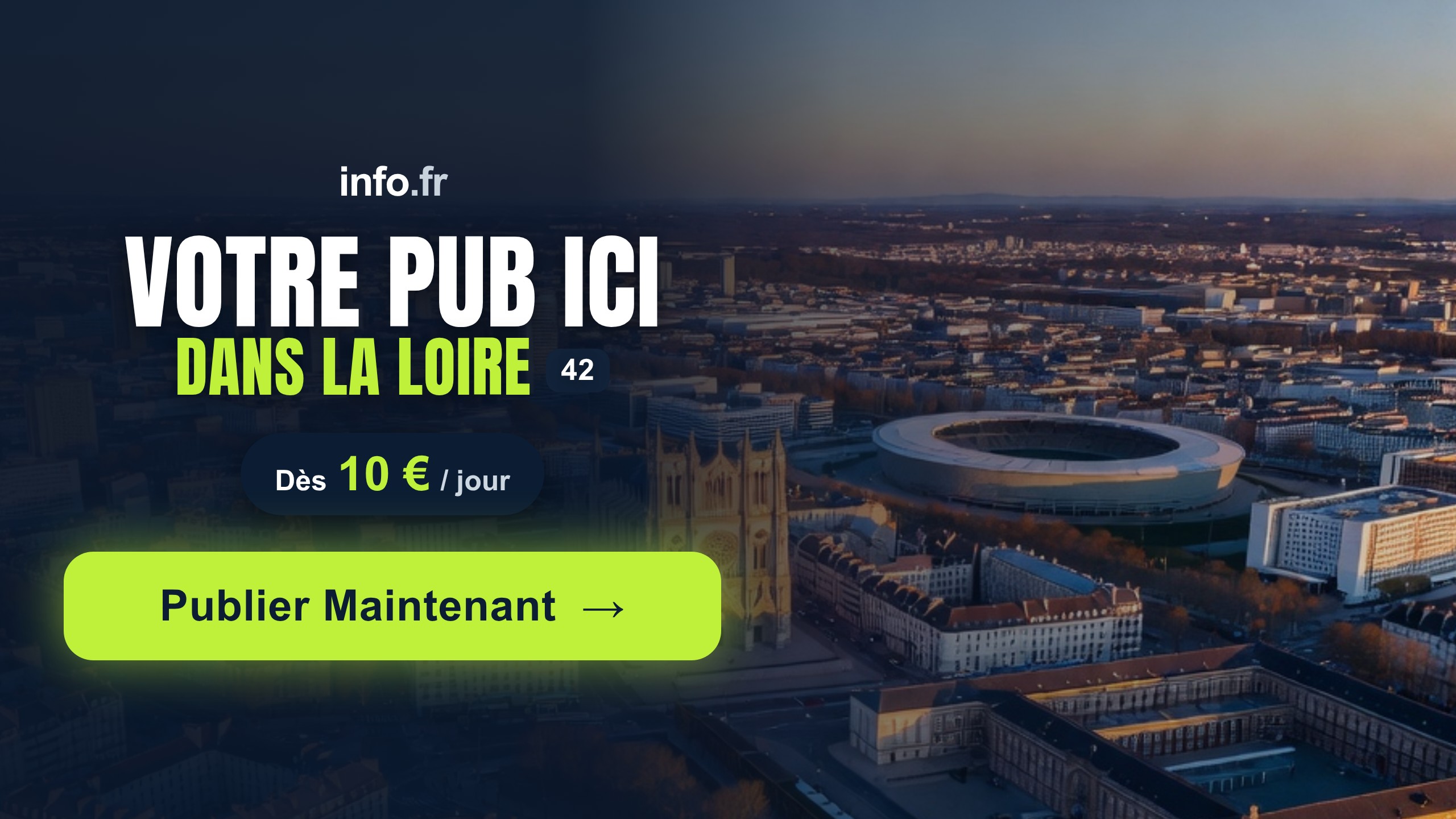 Diffusez votre publicité sur info.fr