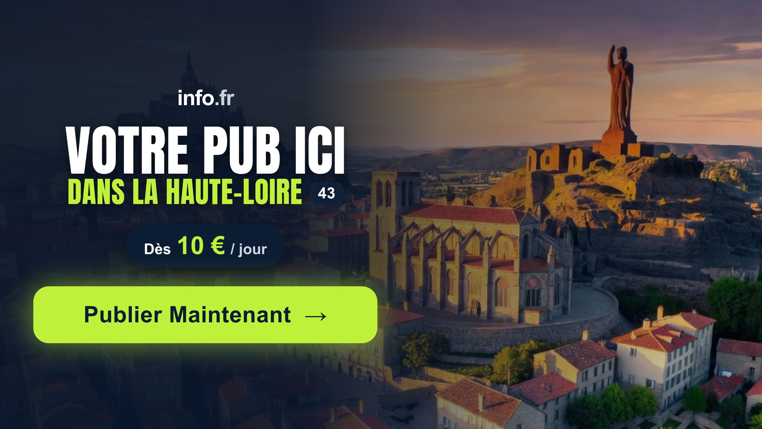 Diffusez votre publicité sur info.fr