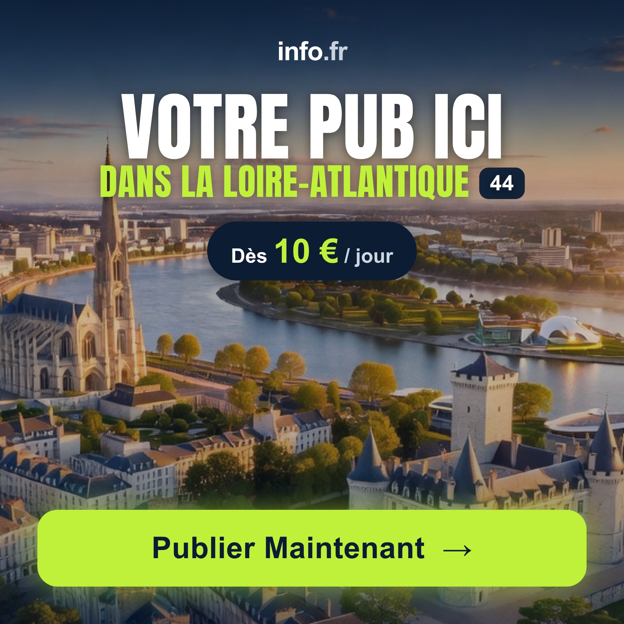 Diffusez votre publicité sur info.fr