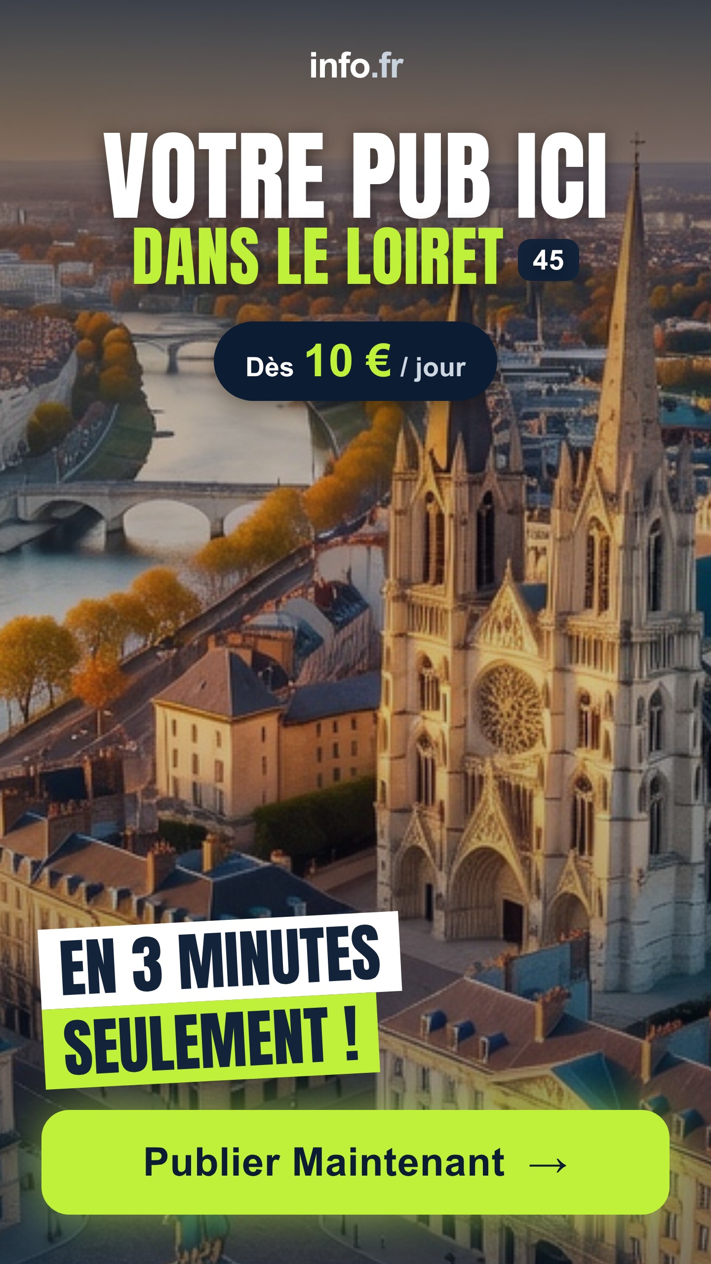 Diffusez votre publicité sur info.fr
