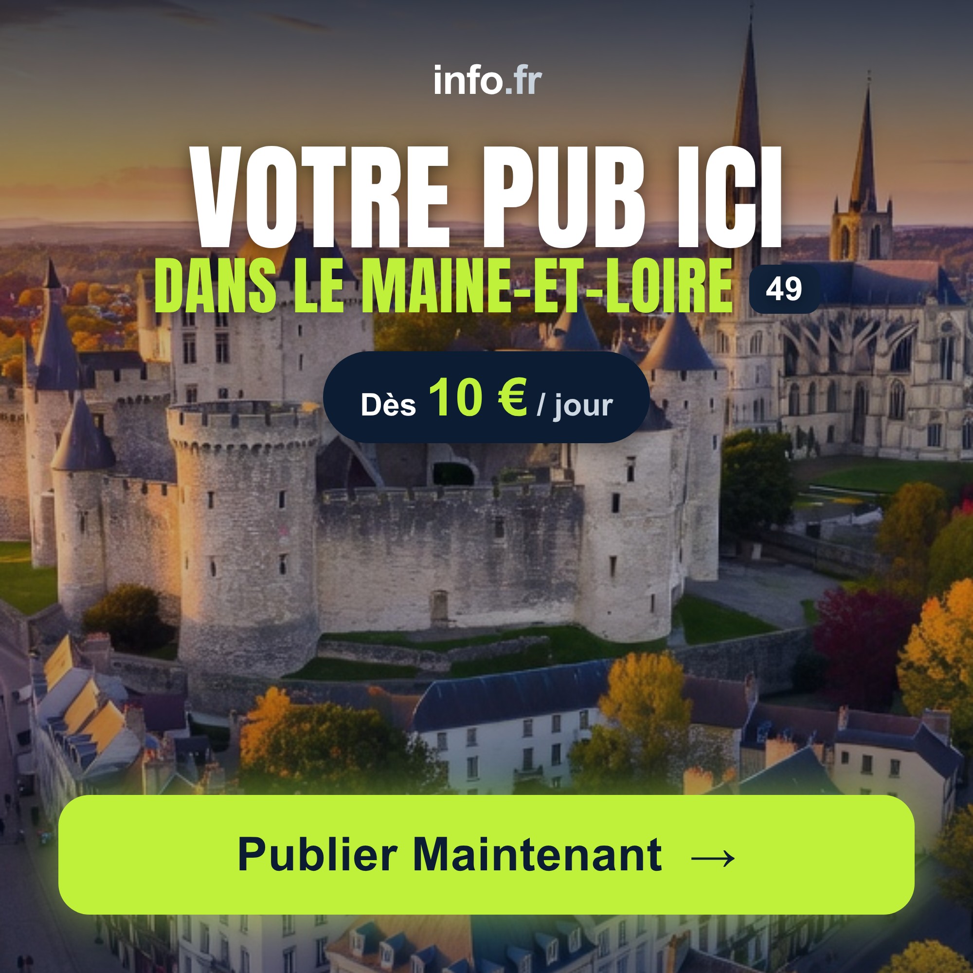 Diffusez votre publicité sur info.fr