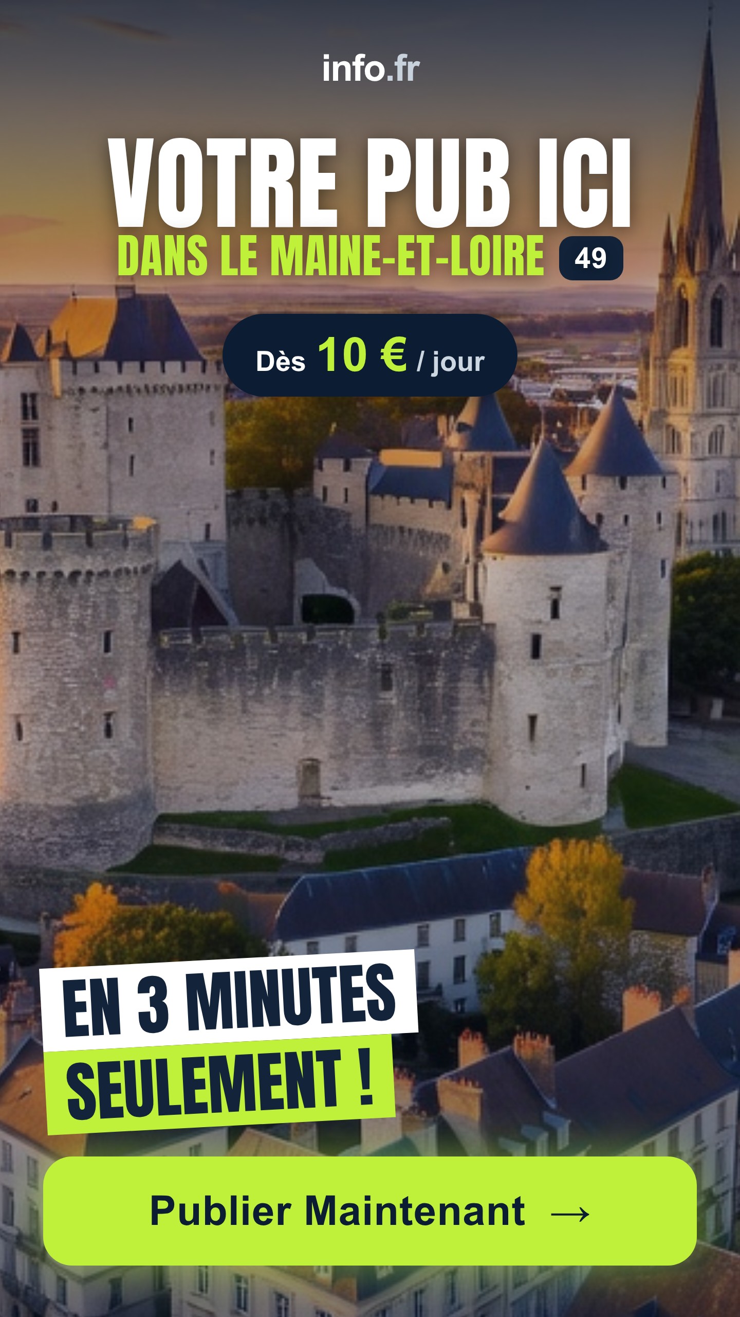 Diffusez votre publicité sur info.fr