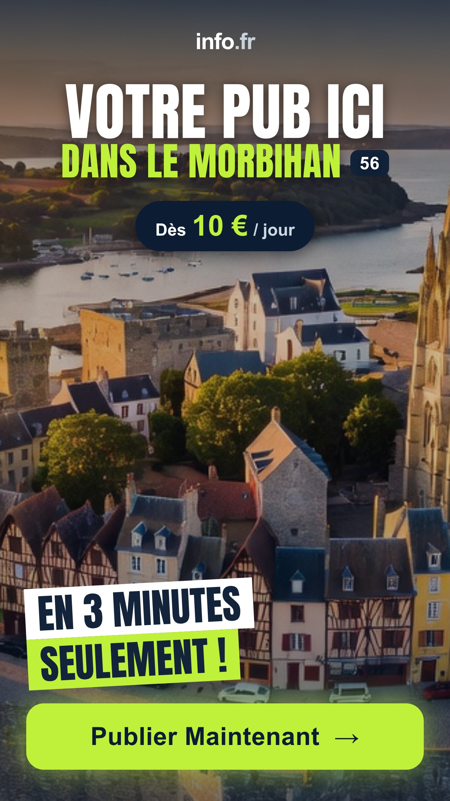 Diffusez votre publicité sur info.fr