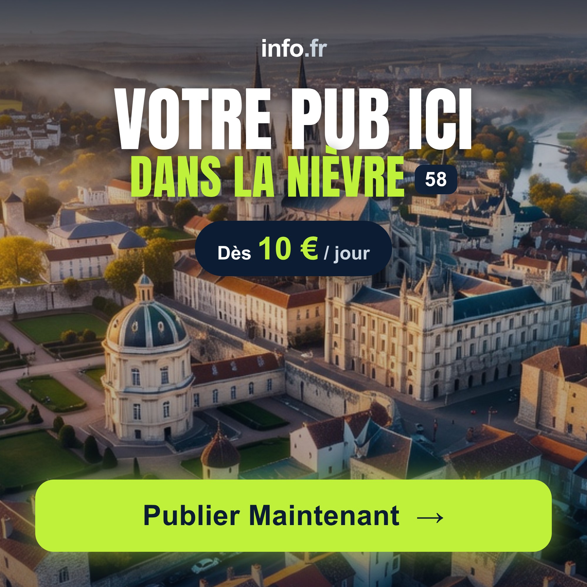 Diffusez votre publicité sur info.fr
