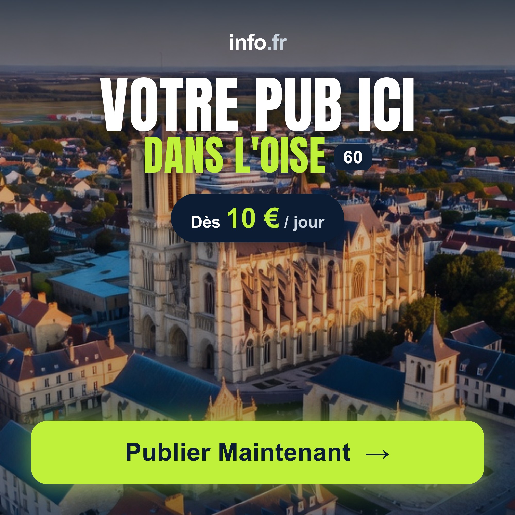 Diffusez votre publicité sur info.fr