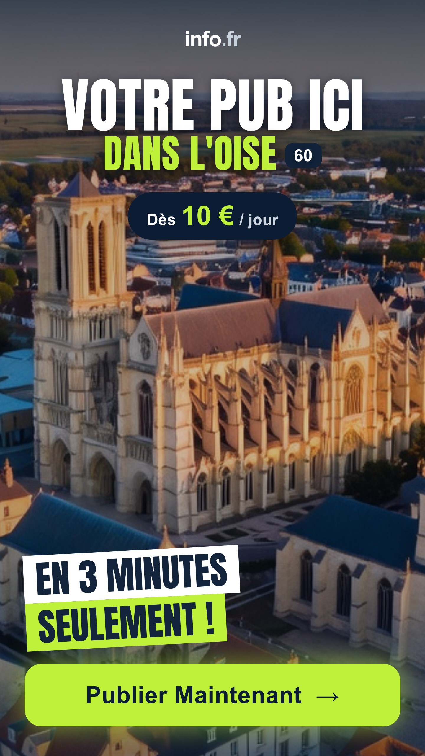 Diffusez votre publicité sur info.fr