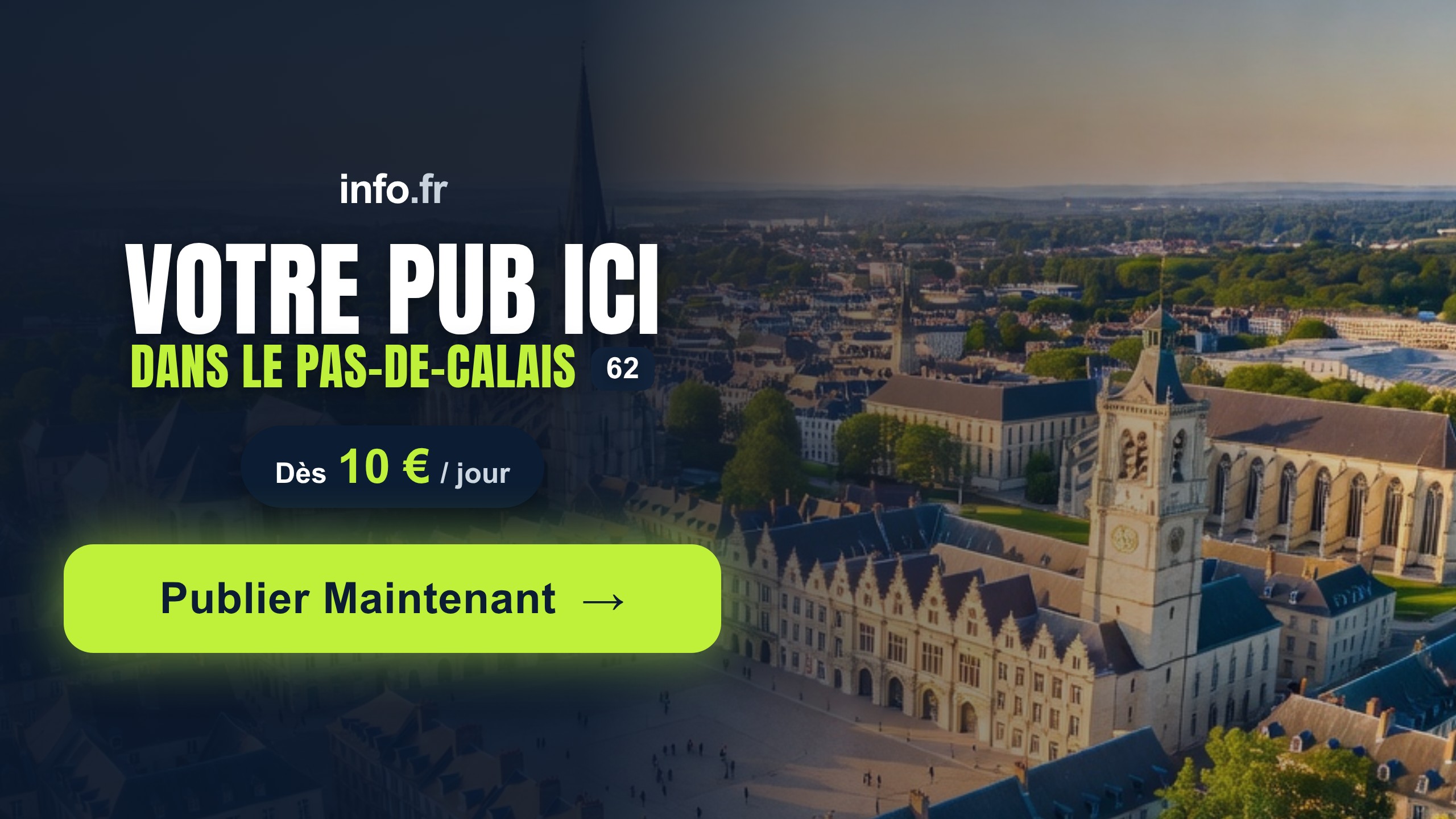 Diffusez votre publicité sur info.fr