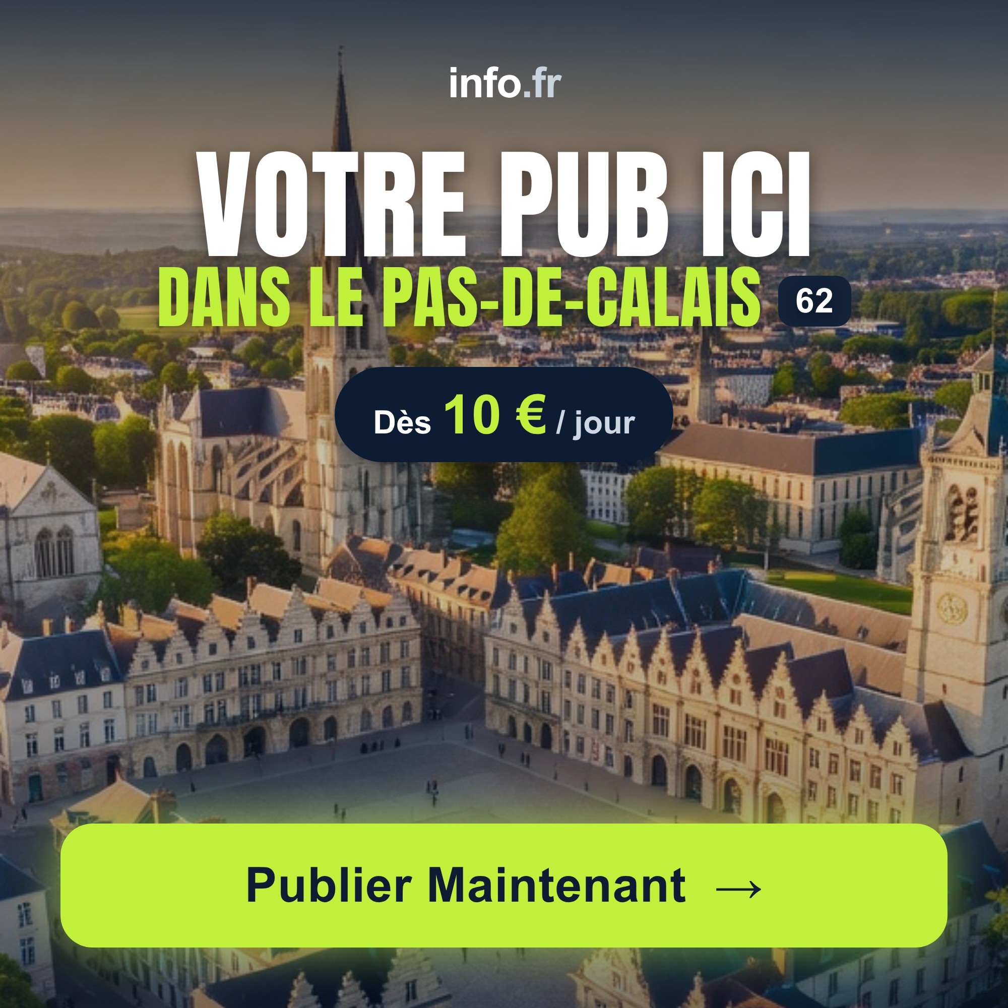 Diffusez votre publicité sur info.fr
