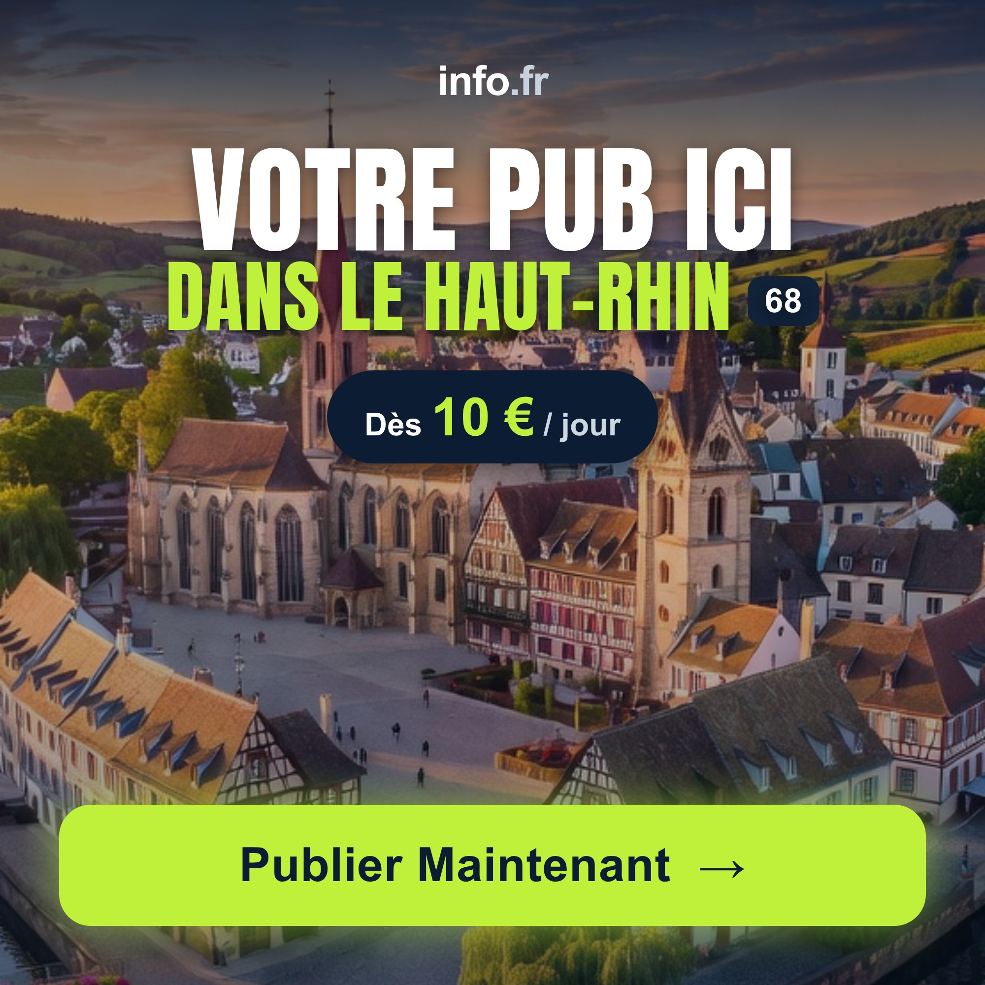 Diffusez votre publicité sur info.fr