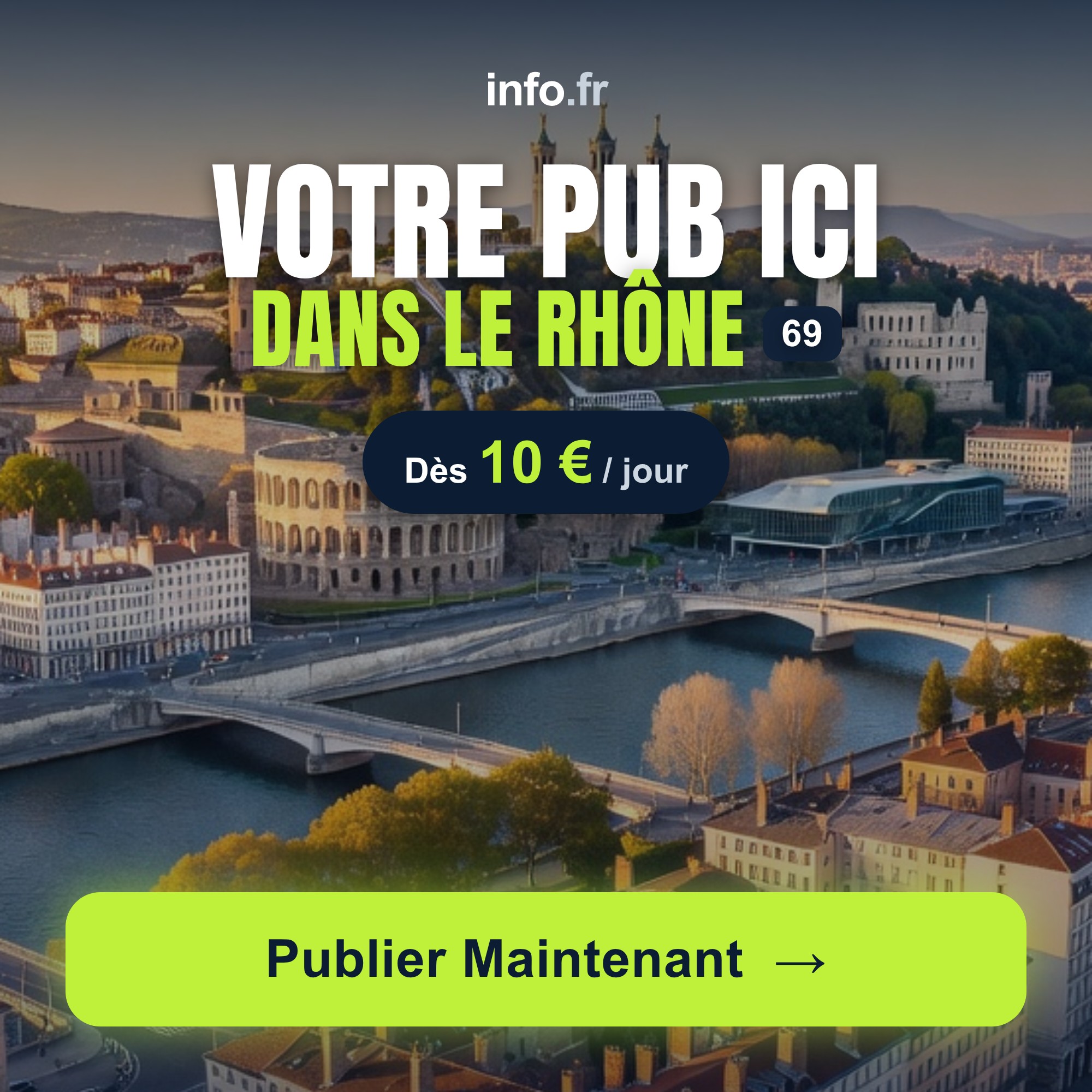 Diffusez votre publicité sur info.fr