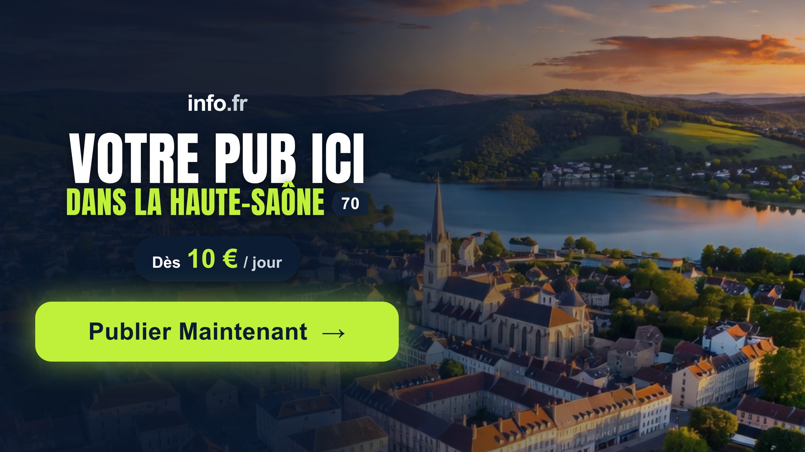 Diffusez votre publicité sur info.fr