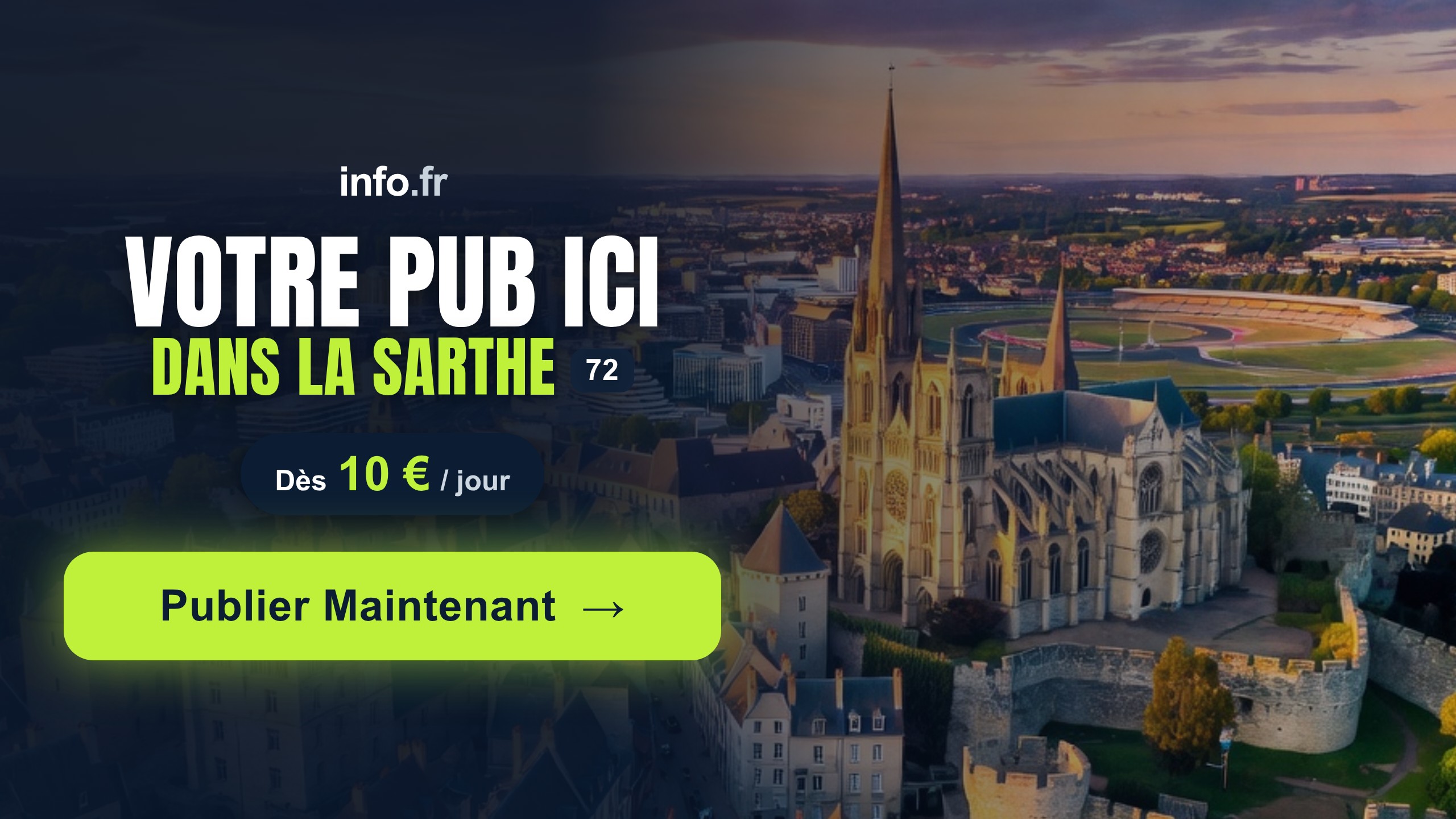 Diffusez votre publicité sur info.fr