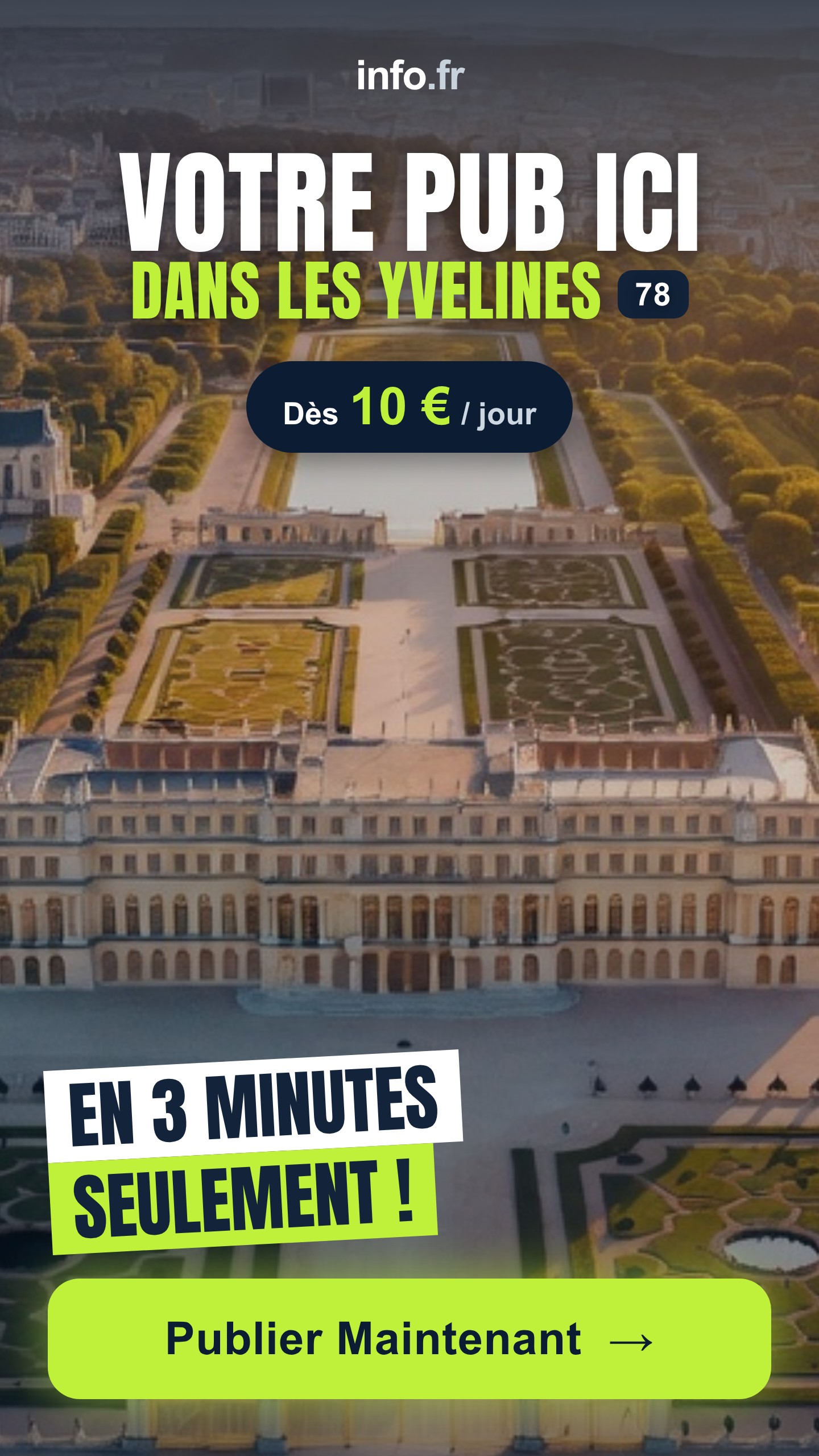 Diffusez votre publicité sur info.fr