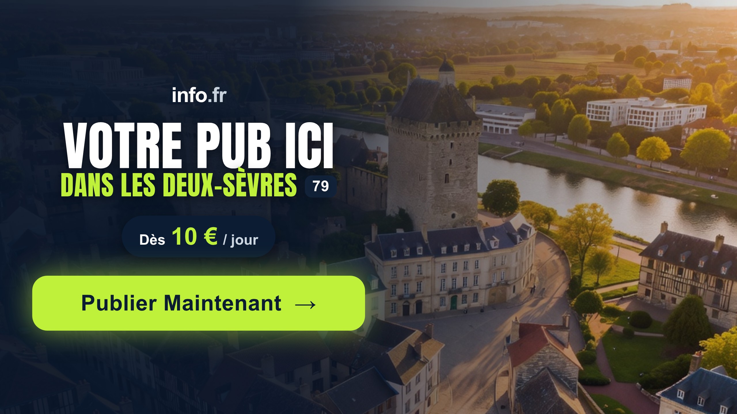 Diffusez votre publicité sur info.fr