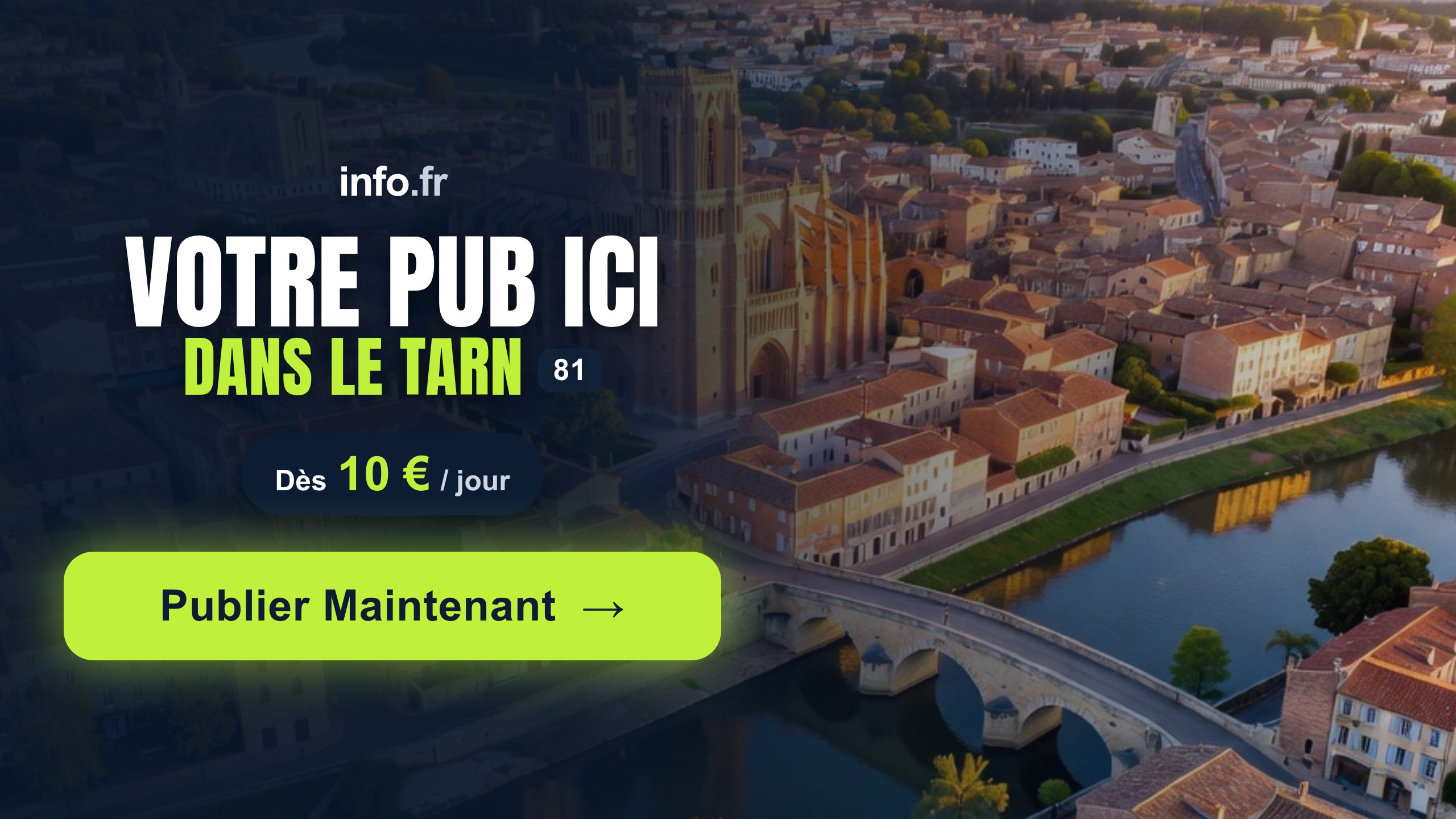 Diffusez votre publicité sur info.fr