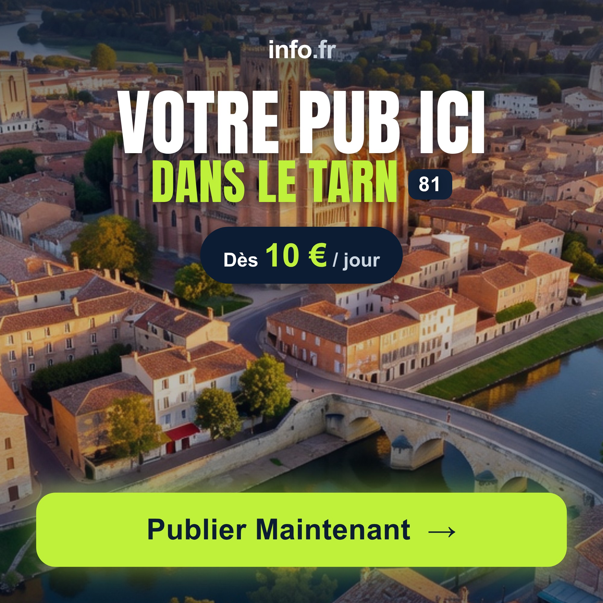 Diffusez votre publicité sur info.fr
