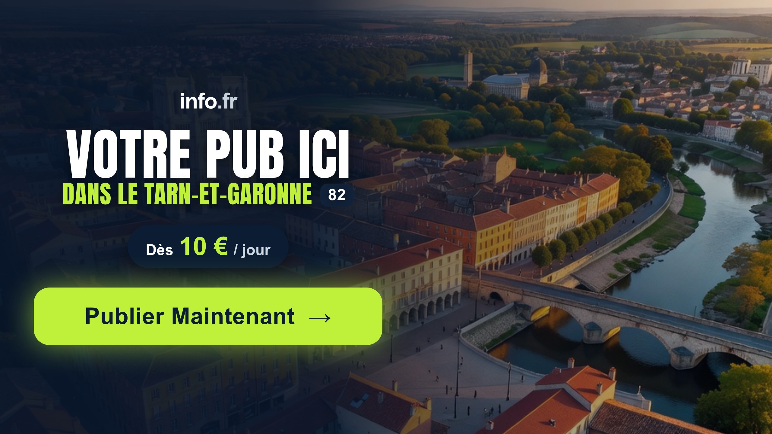 Diffusez votre publicité sur info.fr