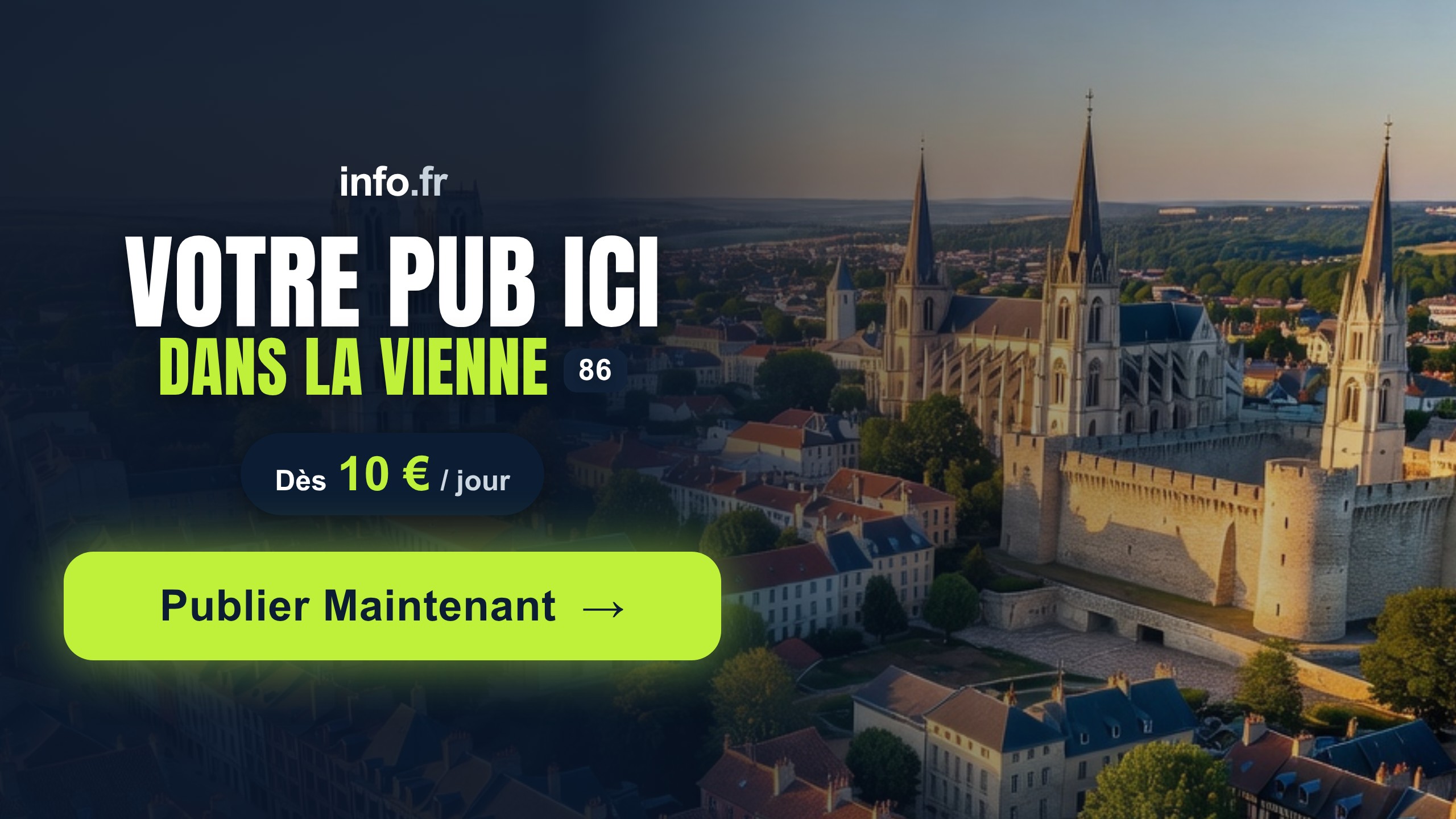 Diffusez votre publicité sur info.fr
