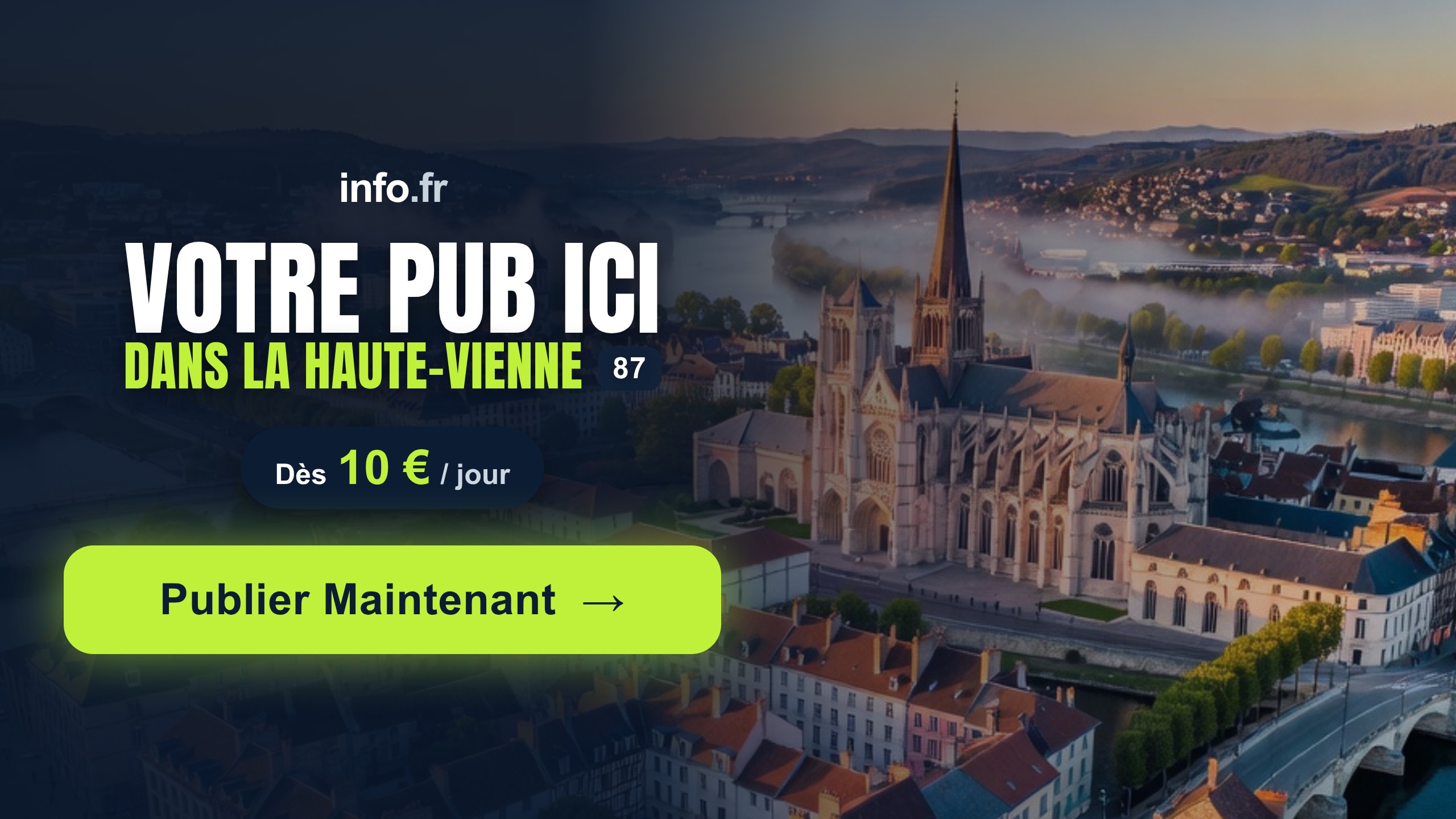 Diffusez votre publicité sur info.fr