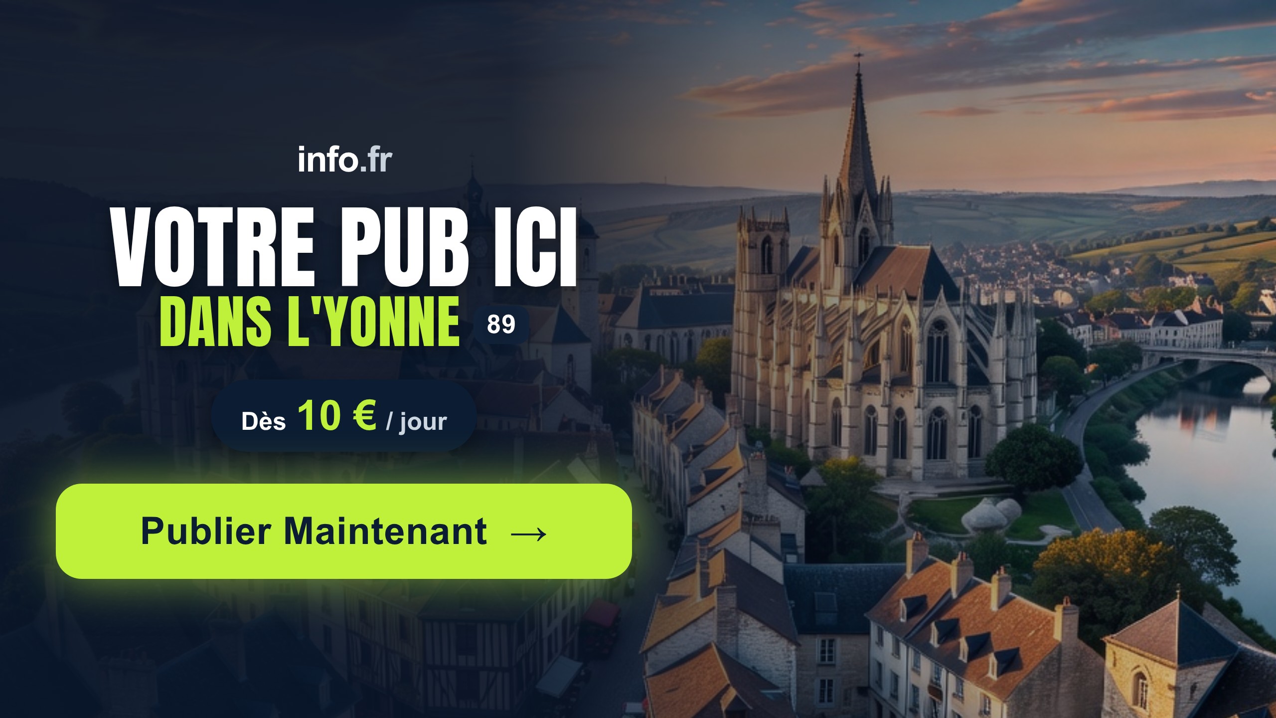 Diffusez votre publicité sur info.fr