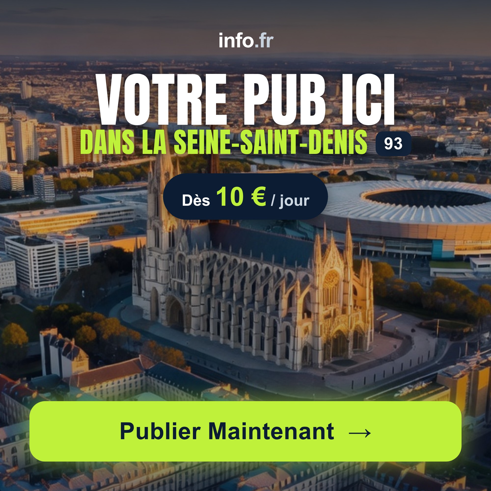 Diffusez votre publicité sur info.fr