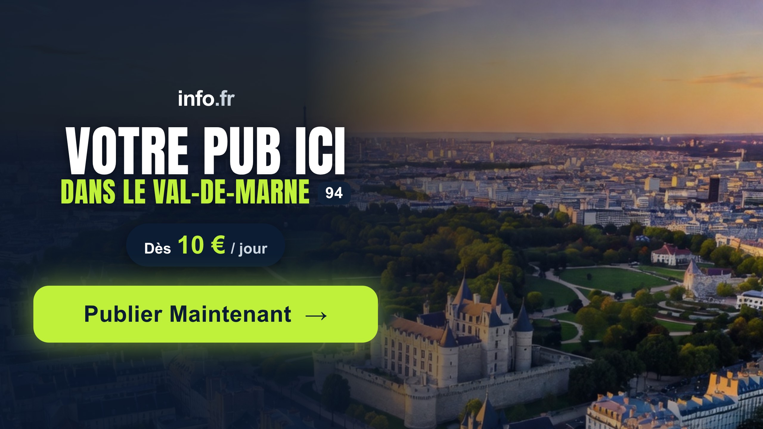 Diffusez votre publicité sur info.fr