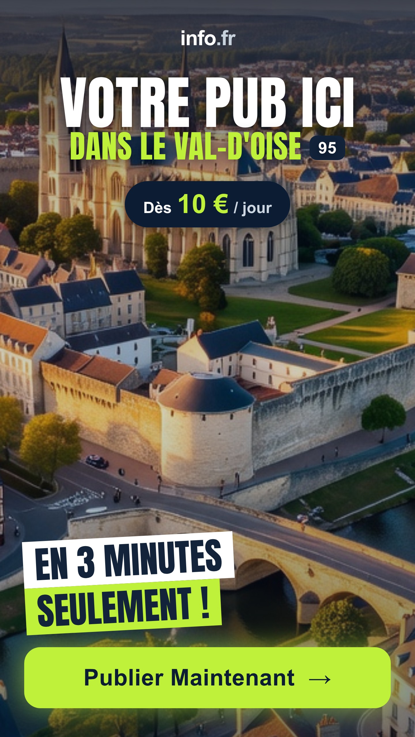 Diffusez votre publicité sur info.fr